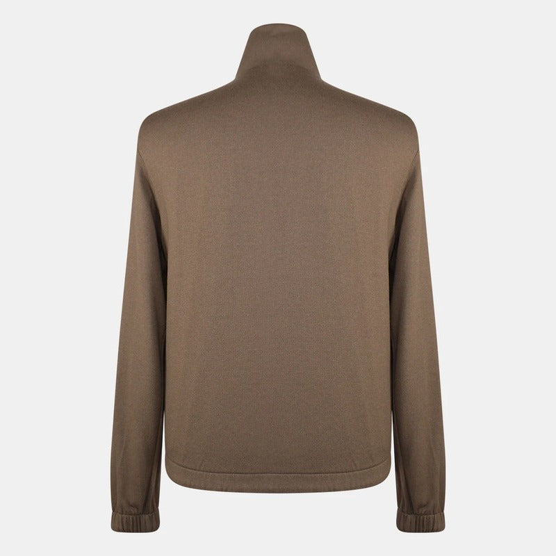 Loro Piana Brown Windmate Cashmere Bomber – pre-owned luxury menswear at Sanpetuna