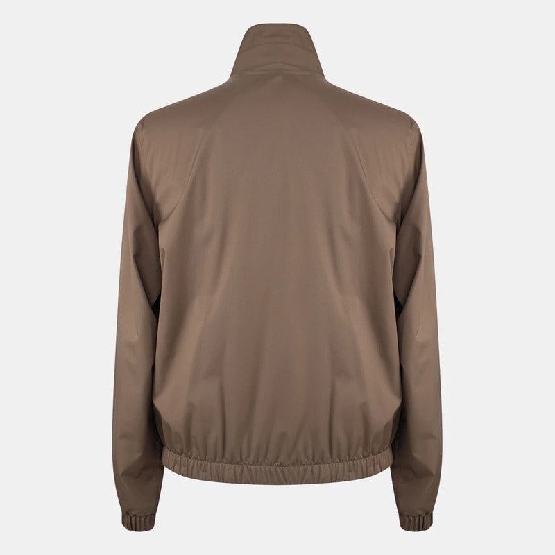 Loro Piana Brown Windmate Cashmere Bomber – pre-owned luxury menswear at Sanpetuna