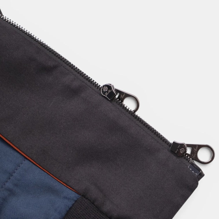 Loro Piana Black Vila Gift of Kings Wool Bomber – pre-owned luxury menswear at Sanpetuna