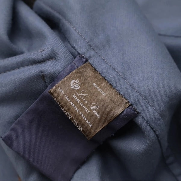 Loro Piana Black Vila Gift of Kings Wool Bomber – pre-owned luxury menswear at Sanpetuna