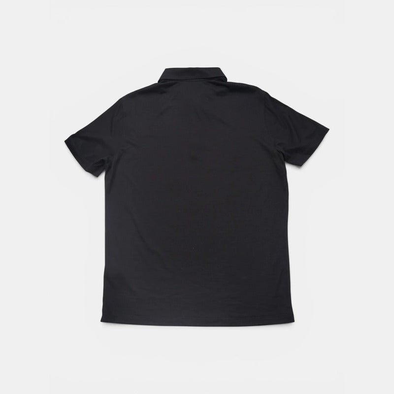 Loro Piana Black Como Gift of Kings Wool Polo – pre-owned luxury menswear at Sanpetuna