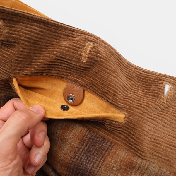 Loro Piana Camel Suede Calfskin Trucker Jacket – pre-owned luxury menswear at Sanpetuna