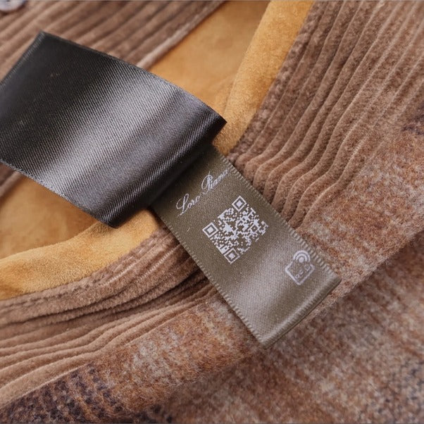 Loro Piana Camel Suede Calfskin Trucker Jacket – pre-owned luxury menswear at Sanpetuna