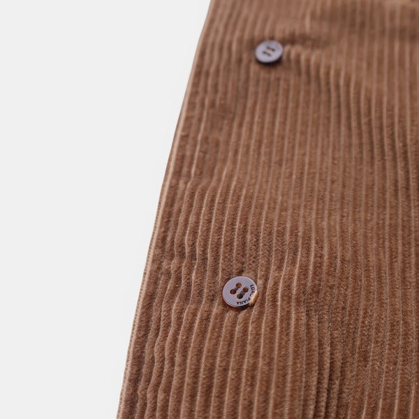 Loro Piana Camel Suede Calfskin Trucker Jacket – pre-owned luxury menswear at Sanpetuna