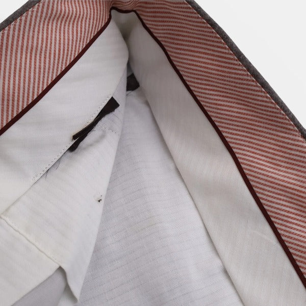 Loro Piana Beige Wool-Cashmere Classic Trousers – pre-owned luxury menswear at Sanpetuna