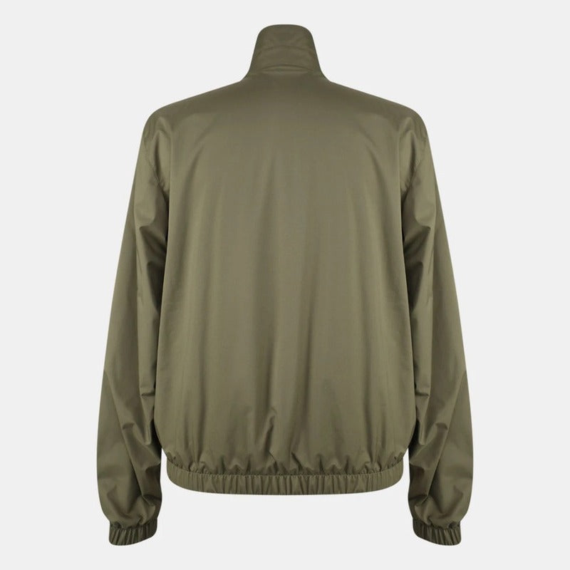 Loro Piana Green/Grey Windmate Cashmere Reversible Bomber – pre-owned luxury menswear at Sanpetuna