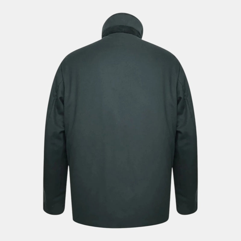 Loro Piana Navy/Green Keiss Cashmere Reversible Coat – pre-owned luxury menswear at Sanpetuna