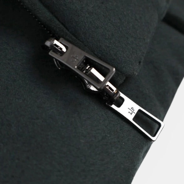 Loro Piana Navy/Green Keiss Cashmere Reversible Coat – pre-owned luxury menswear at Sanpetuna