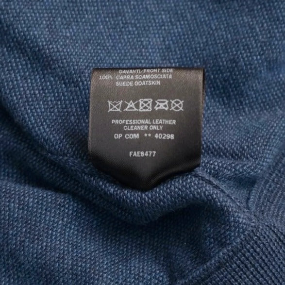 Loro Piana Navy Vicuña Cardigan – pre-owned luxury menswear at Sanpetuna