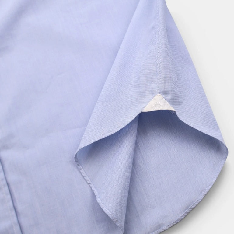 Loro Piana Blue Classic Cotton Shirt – pre-owned luxury menswear at Sanpetuna
