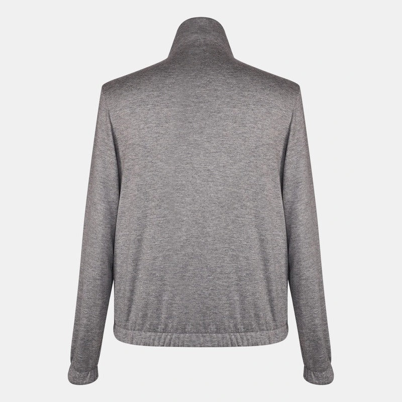 Loro Piana Black/Grey Windmate Cashmere Reversible Bomber – pre-owned luxury menswear at Sanpetuna