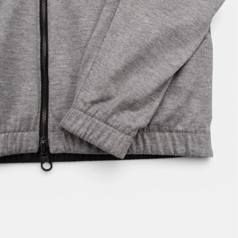Loro Piana Black/Grey Windmate Cashmere Reversible Bomber – pre-owned luxury menswear at Sanpetuna