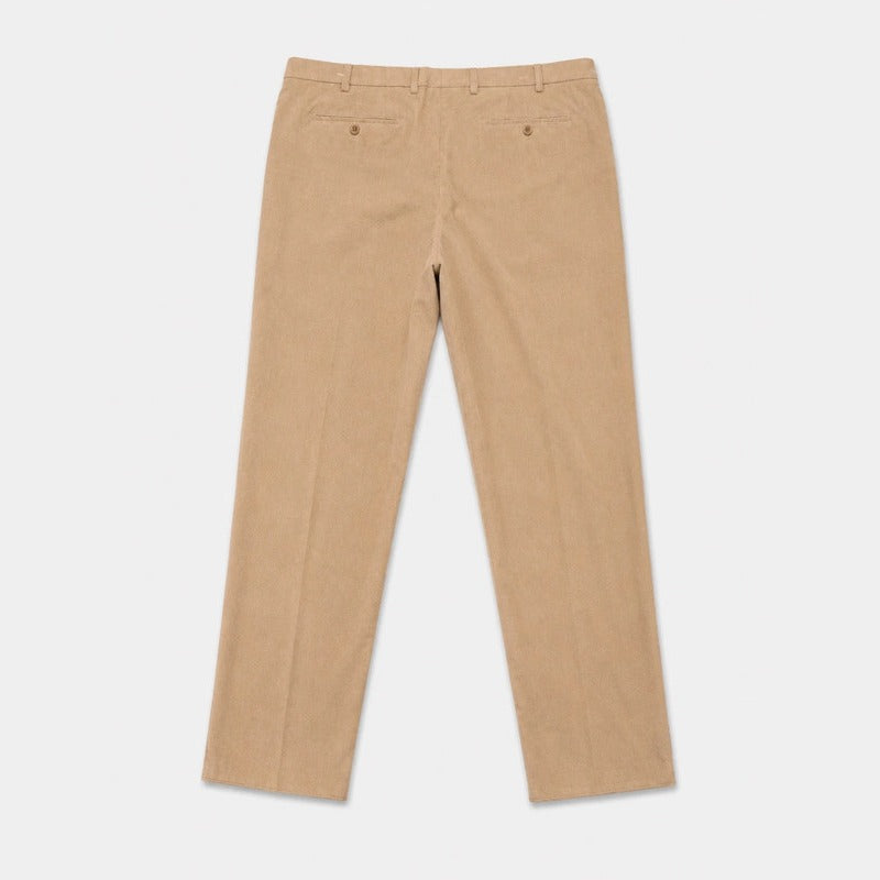 Loro Piana Beige Corduroy Cotton Trousers – pre-owned luxury menswear at Sanpetuna