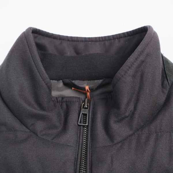Loro Piana Black Conniston Gift of Kings Wool Quilted Bomber – pre-owned luxury menswear at Sanpetuna