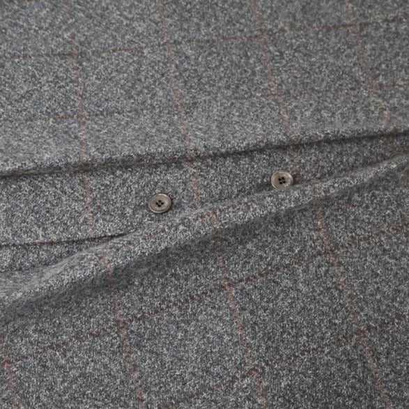 Loro Piana Grey Tailored Cashmere Coat – pre-owned luxury menswear at Sanpetuna