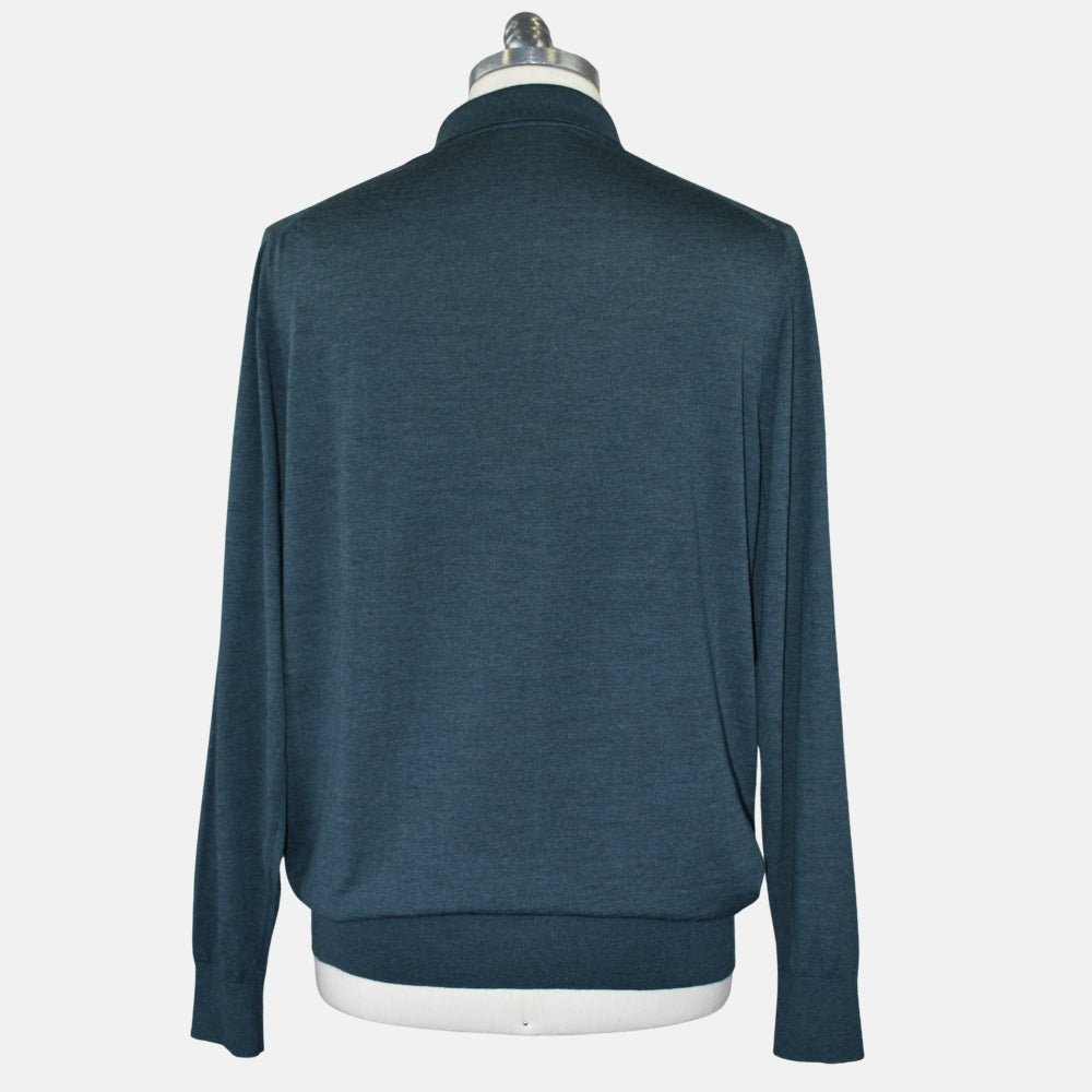 Mud Virgin Wool Longsleeve Polo (EU 56)