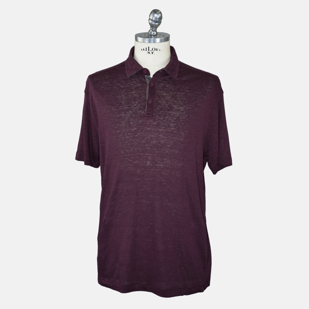 Bordeaux Flax Poloshirt (XXL)
