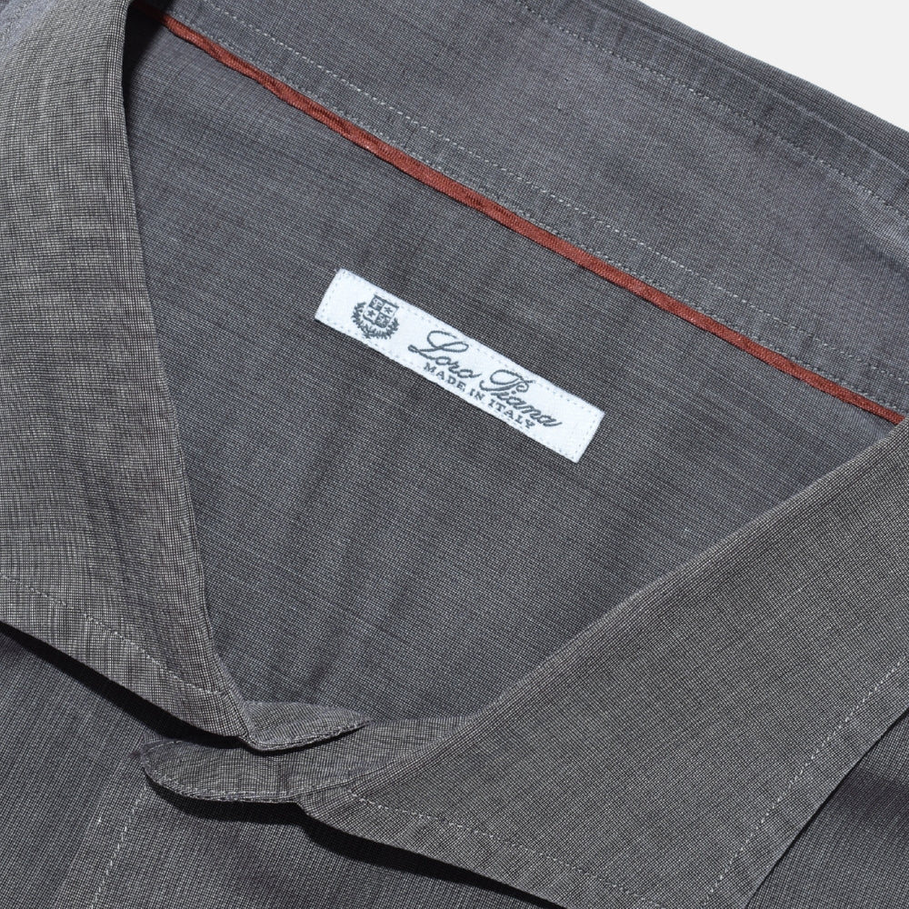 Taupe Cotton Shirt (XL)
