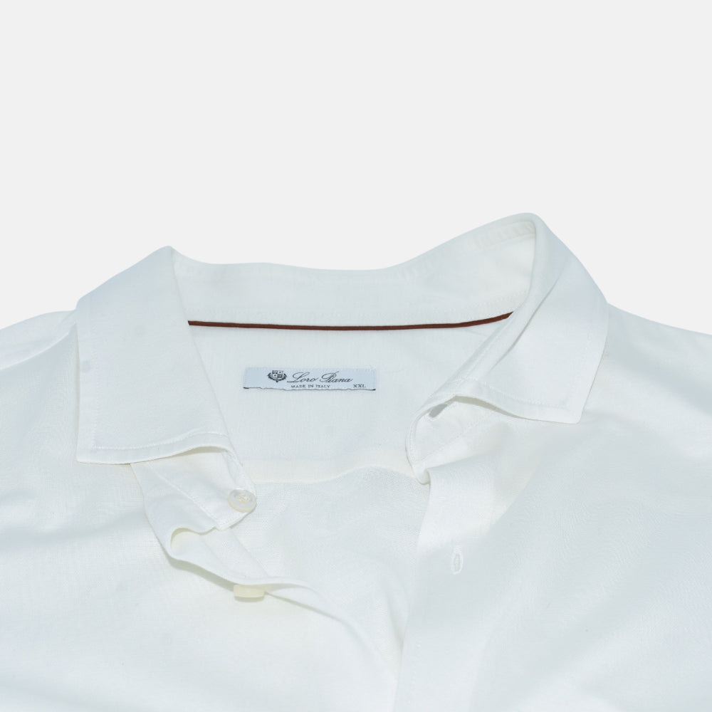 White Cotton Shirt (XXL)