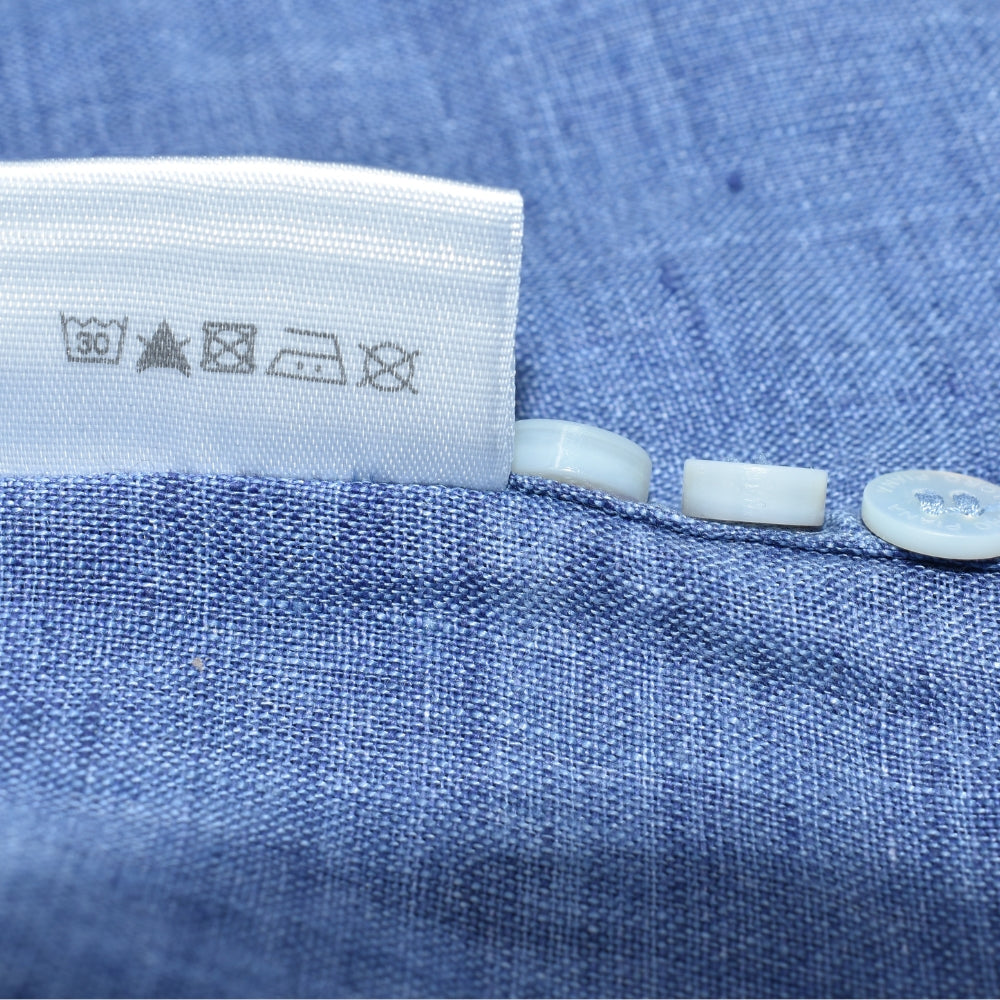 Blue Linen Shirt (XL)