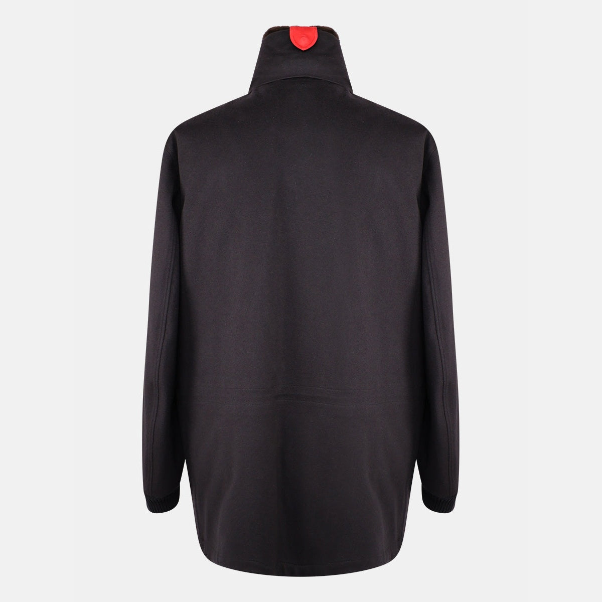 Loro Piana Cashmere Castorino Icer Coat Caviar