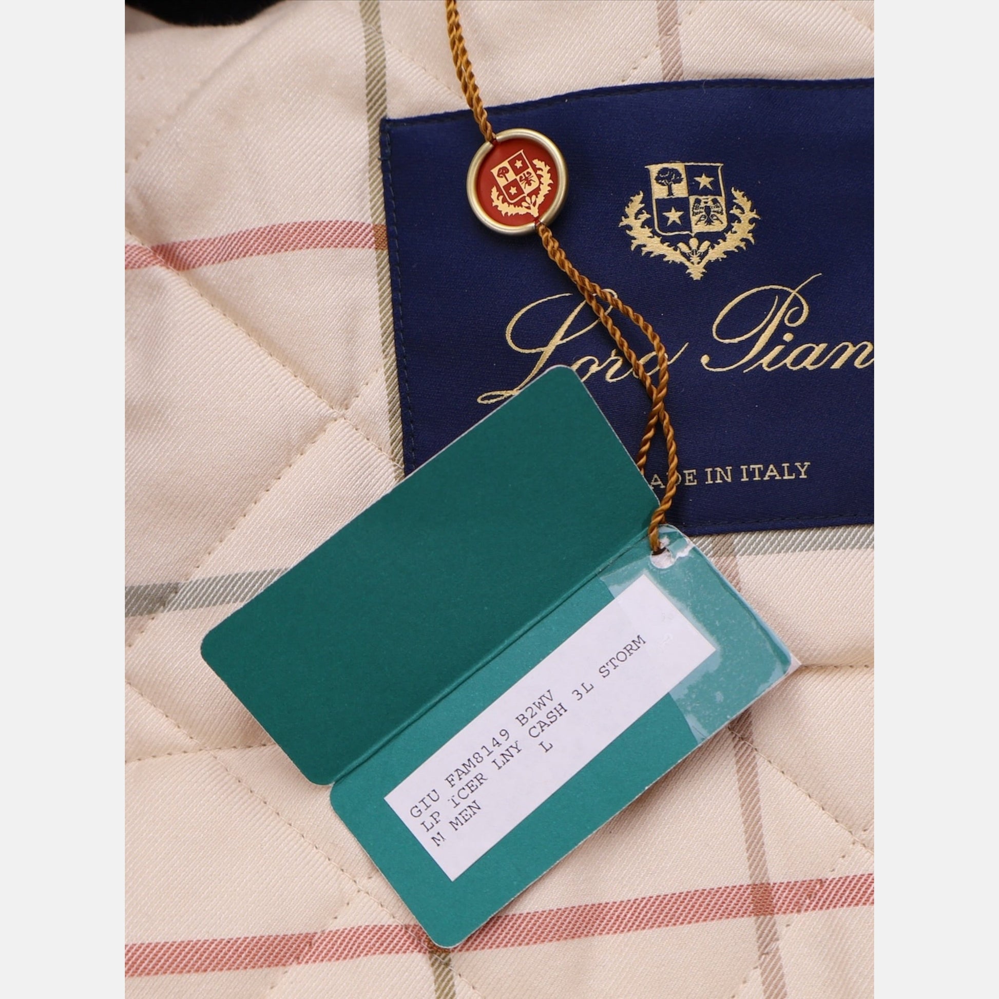 Loro Piana Cashmere Castorino Icer Coat Caviar