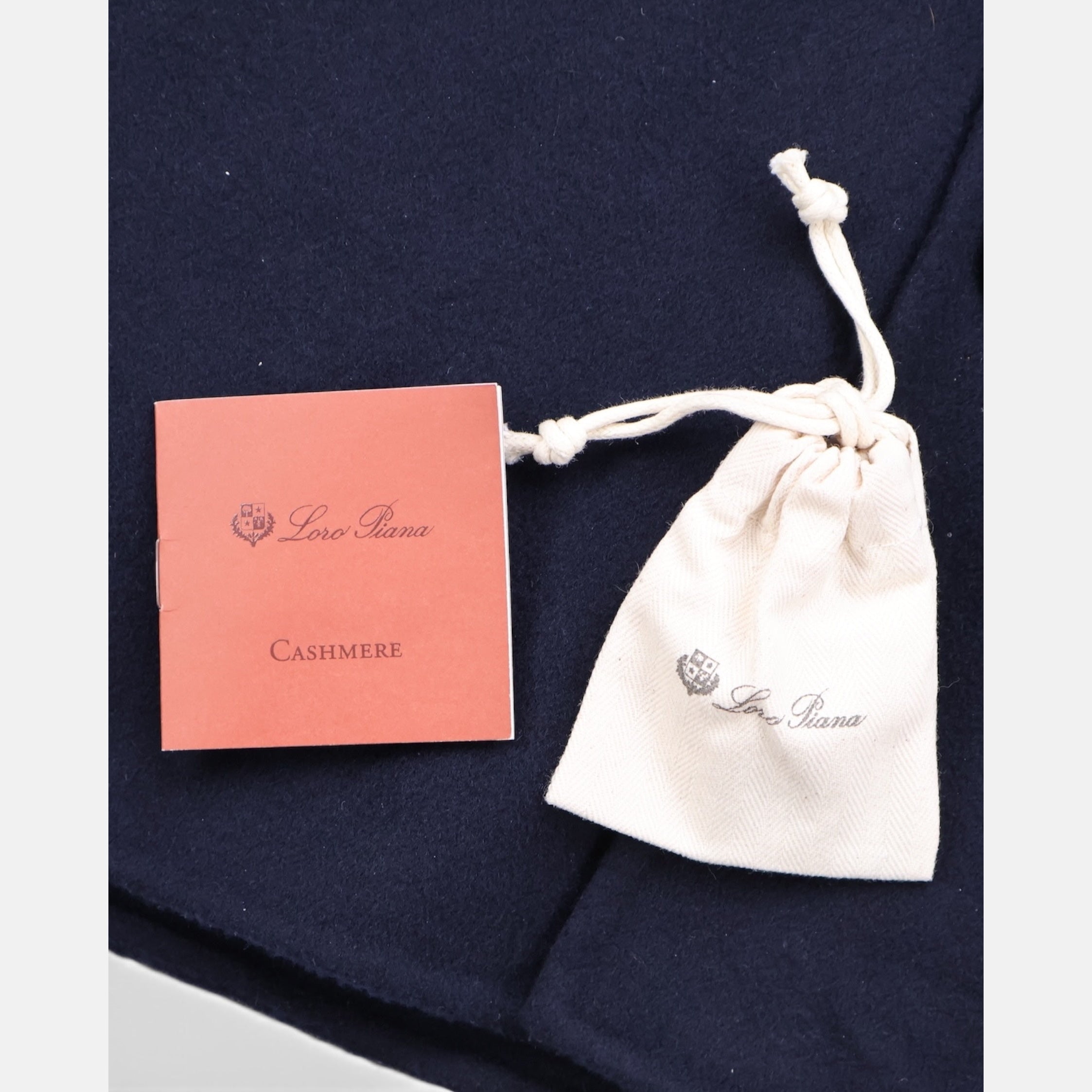 Loro Piana Cashmere Royal Ali Blouson Navy