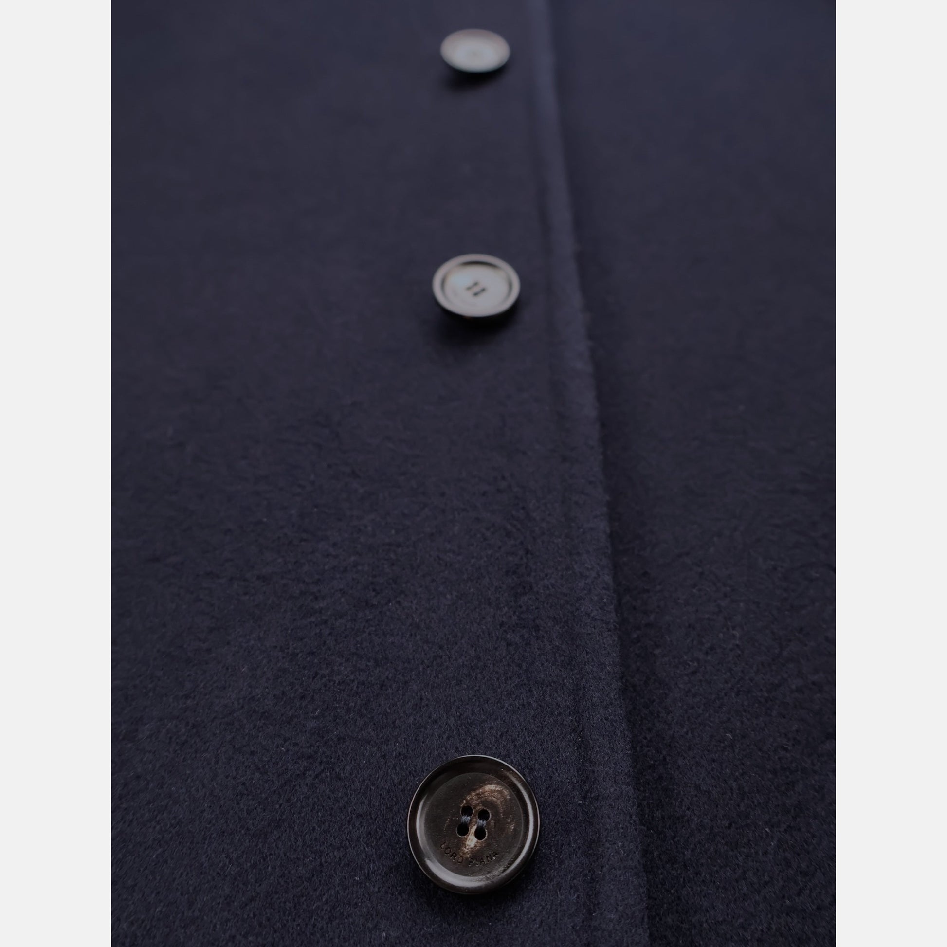 Loro Piana Cashmere Royal Ali Blouson Navy
