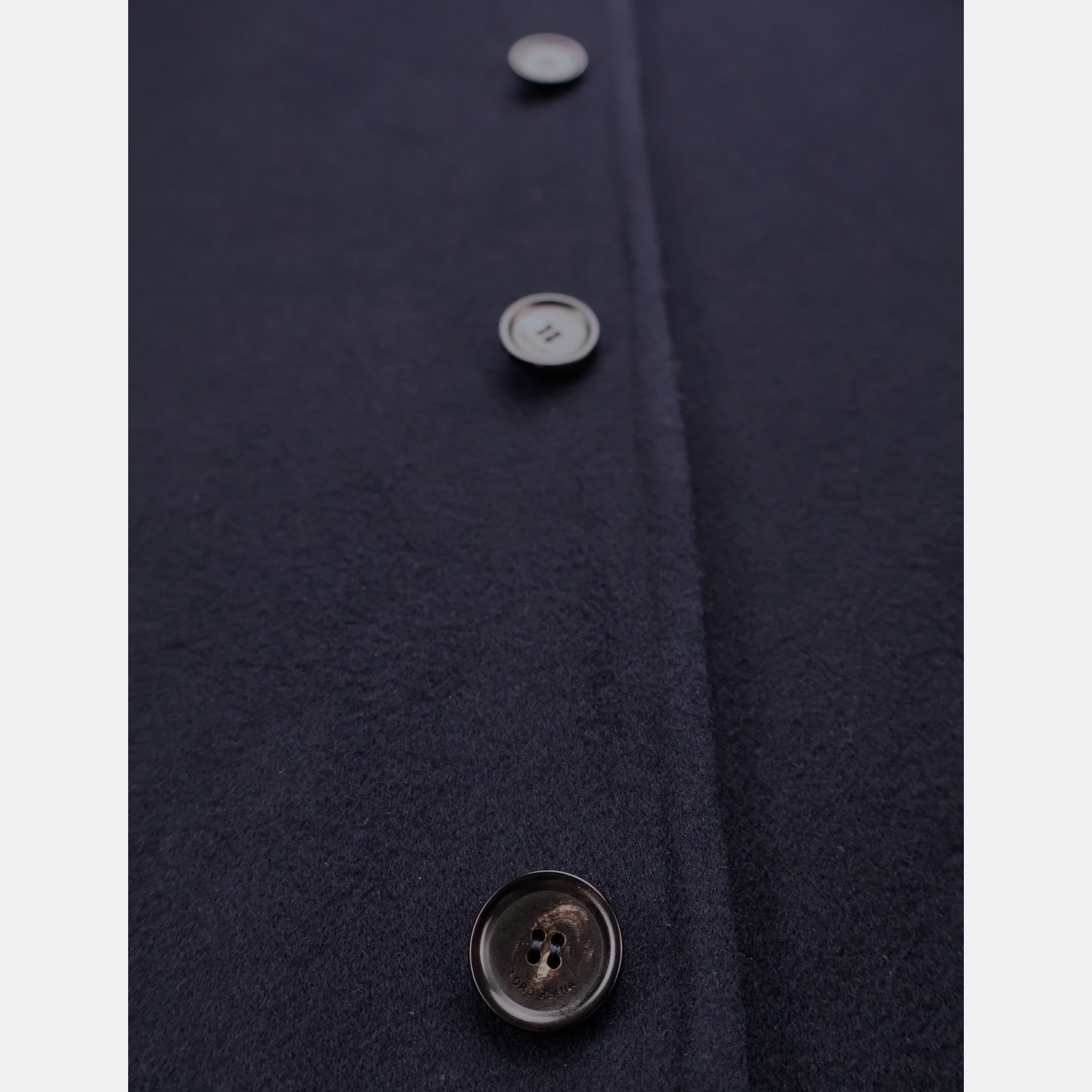Loro Piana Cashmere Royal Ali Blouson Navy