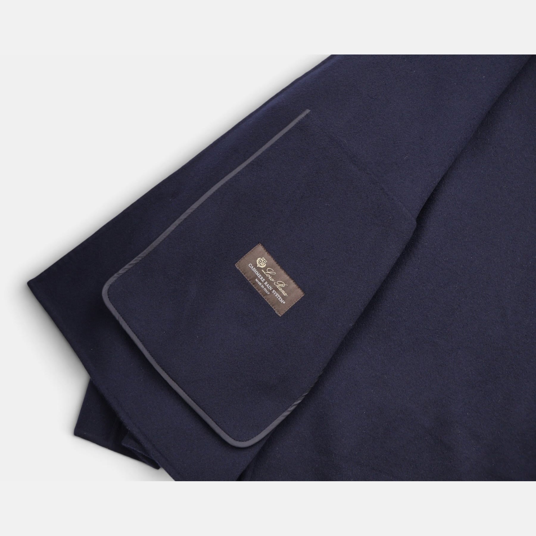 Loro Piana Cashmere Royal Ali Blouson Navy
