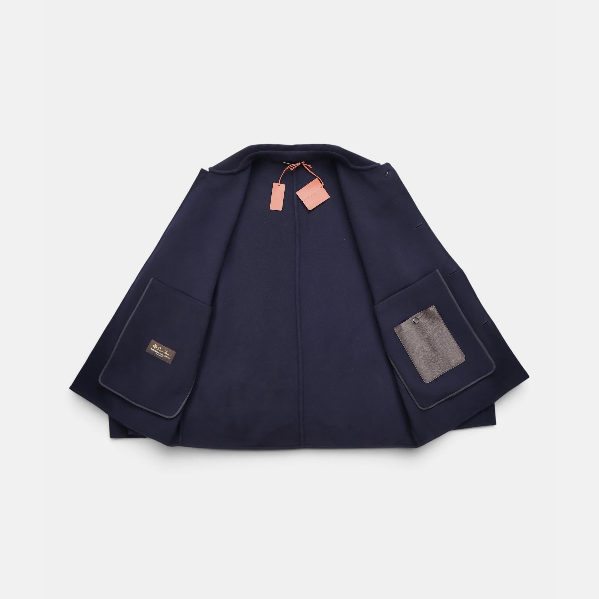 Loro Piana Cashmere Royal Ali Blouson Navy