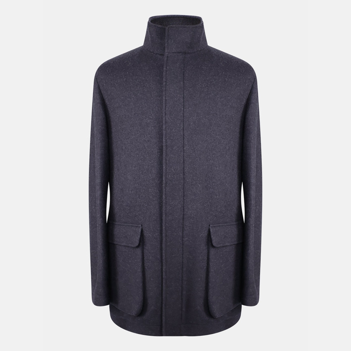 Loro Piana Cashmere Voyager Coat Navy
