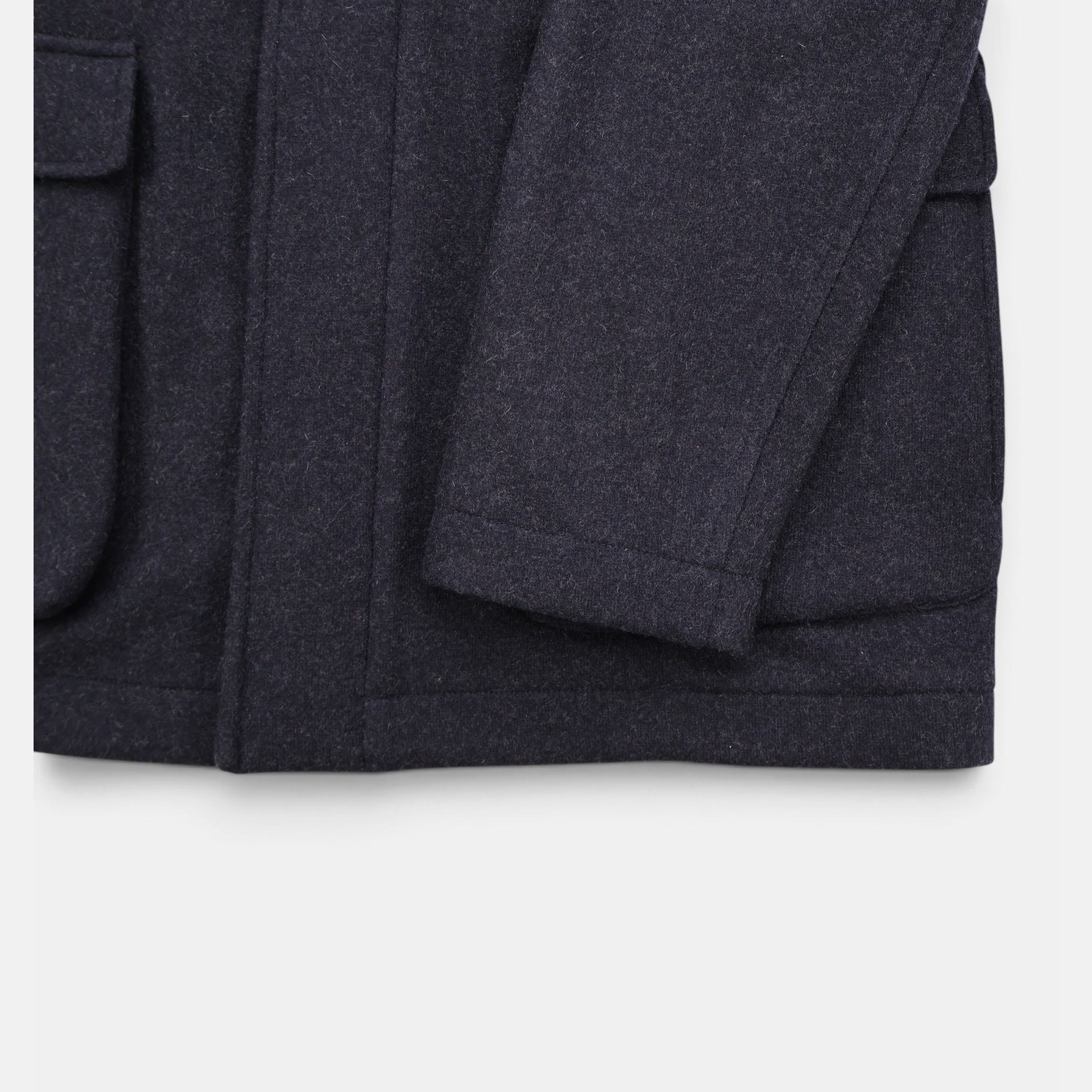 Loro Piana Cashmere Voyager Coat Navy