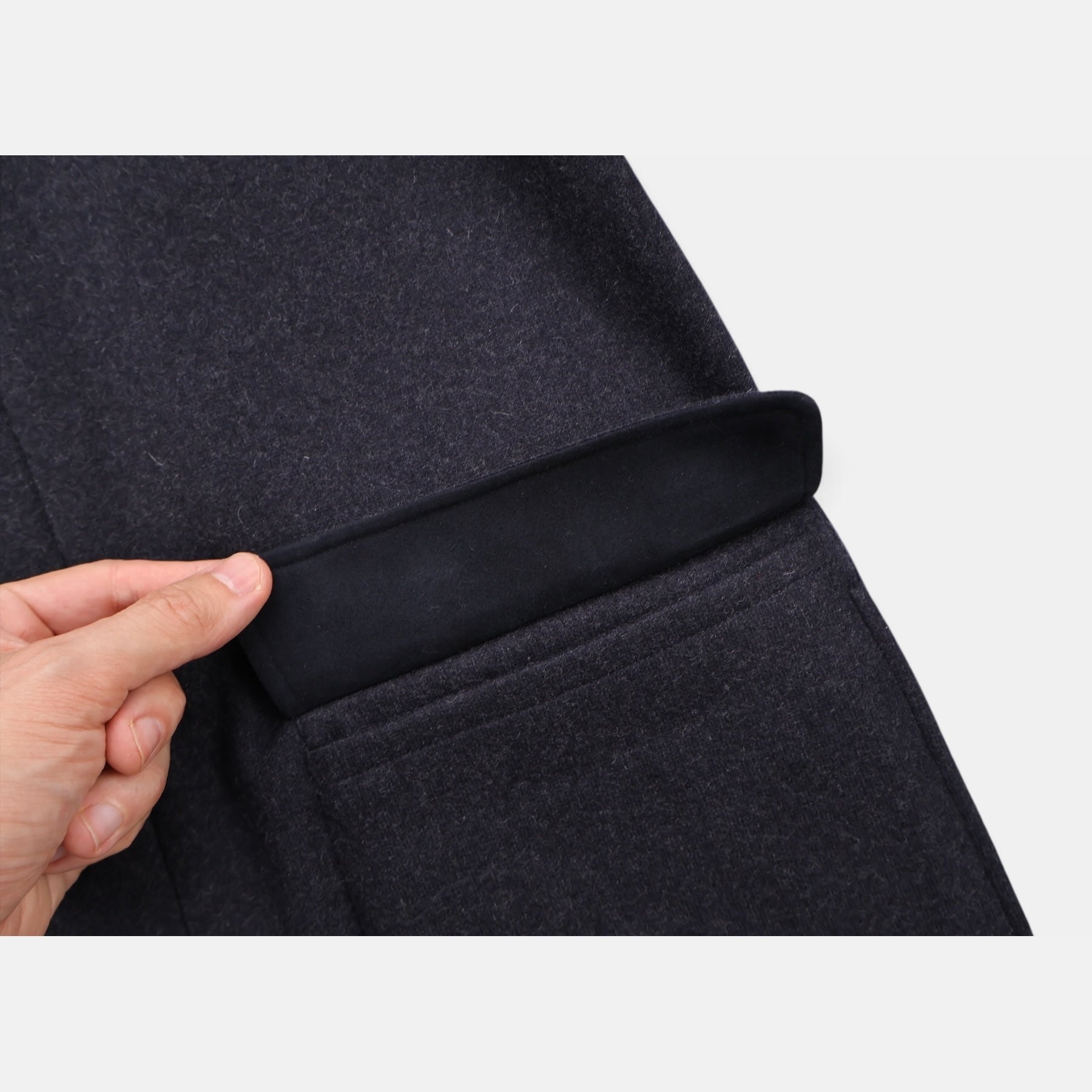 Loro Piana Cashmere Voyager Coat Navy