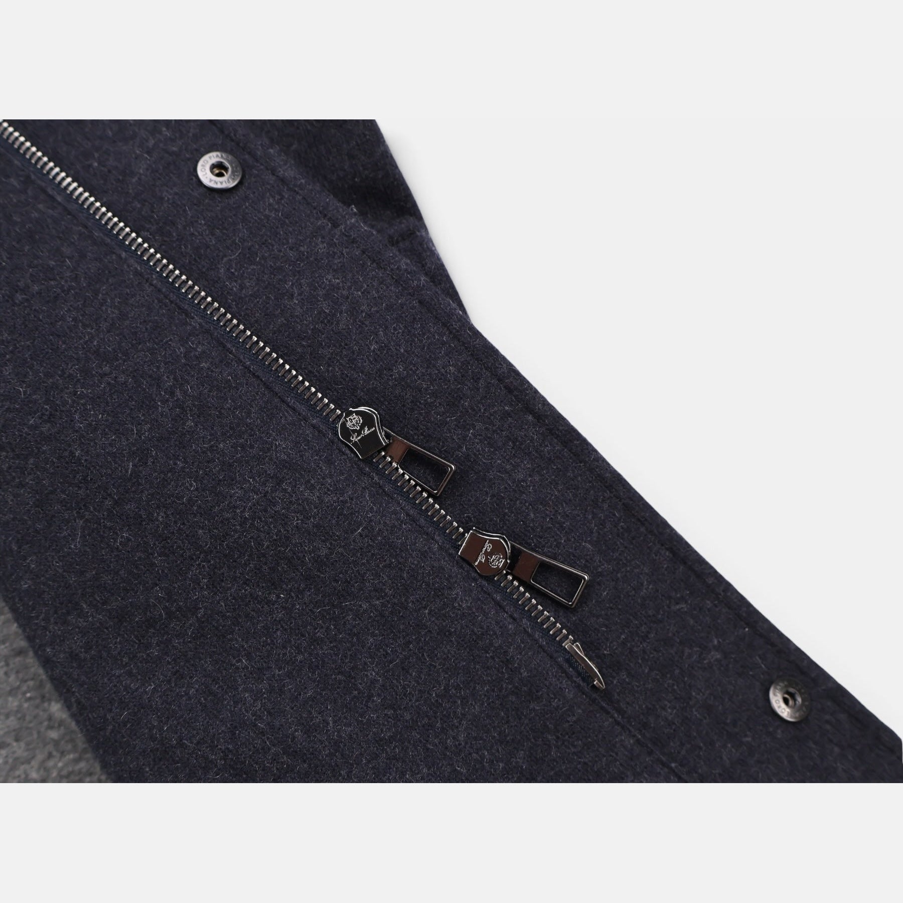 Loro Piana Cashmere Voyager Coat Navy