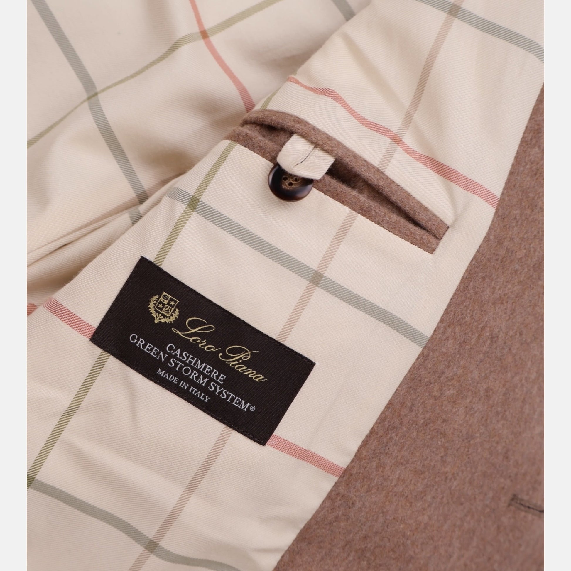 Loro Piana Cashmere Spagna Jacket Beige