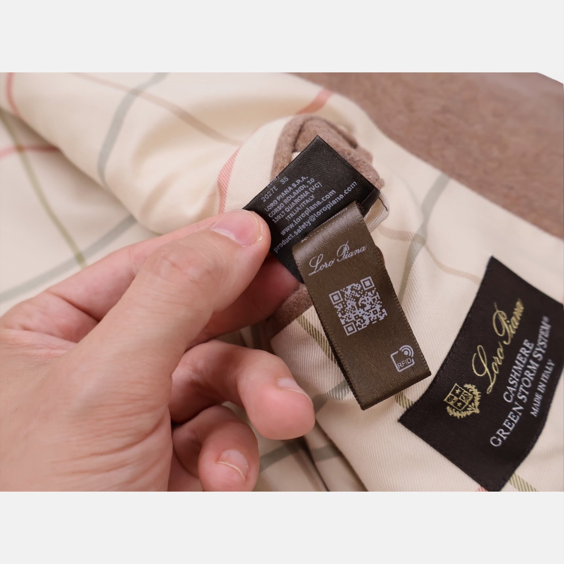 Loro Piana Cashmere Spagna Jacket Beige
