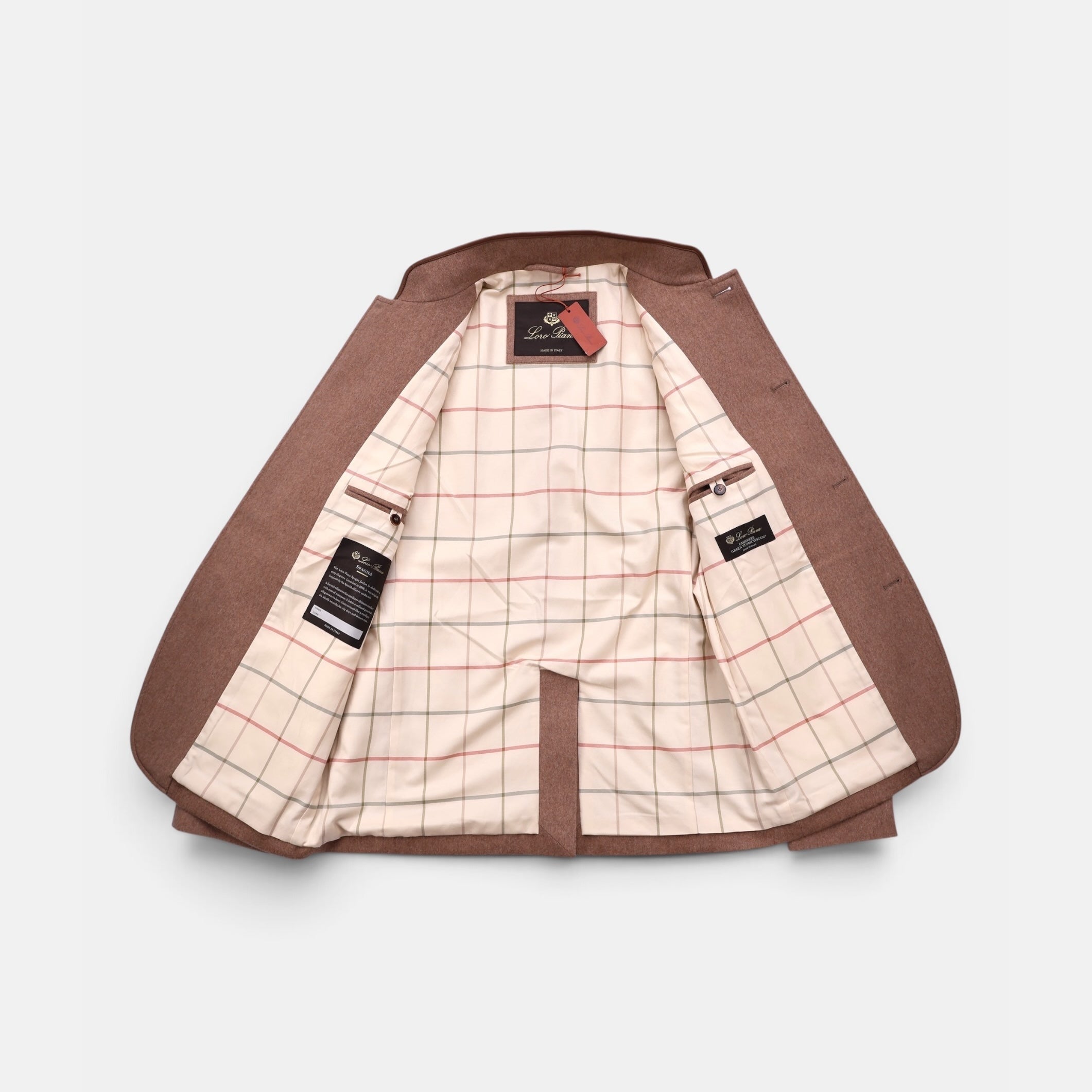 Loro Piana Cashmere Spagna Jacket Beige