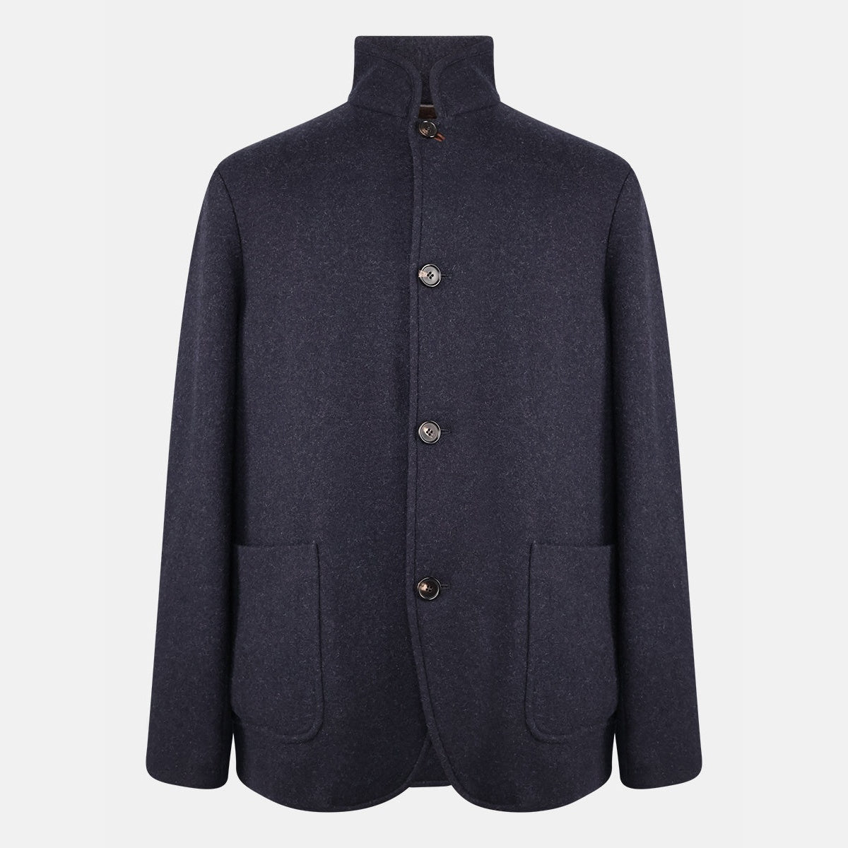 Loro Piana Cashmere Castorino Spagna Jacket Navy
