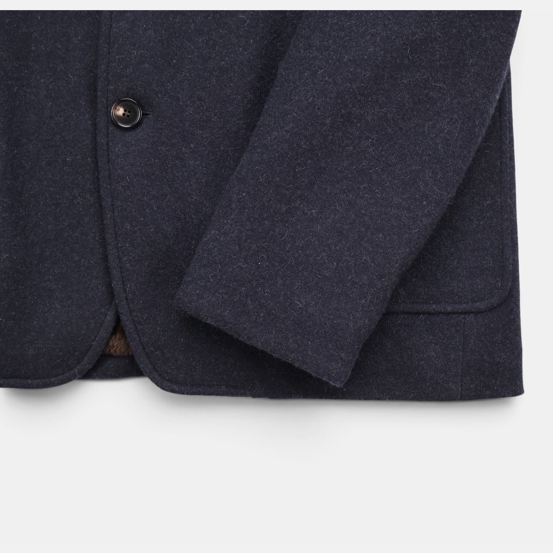 Loro Piana Cashmere Castorino Spagna Jacket Navy