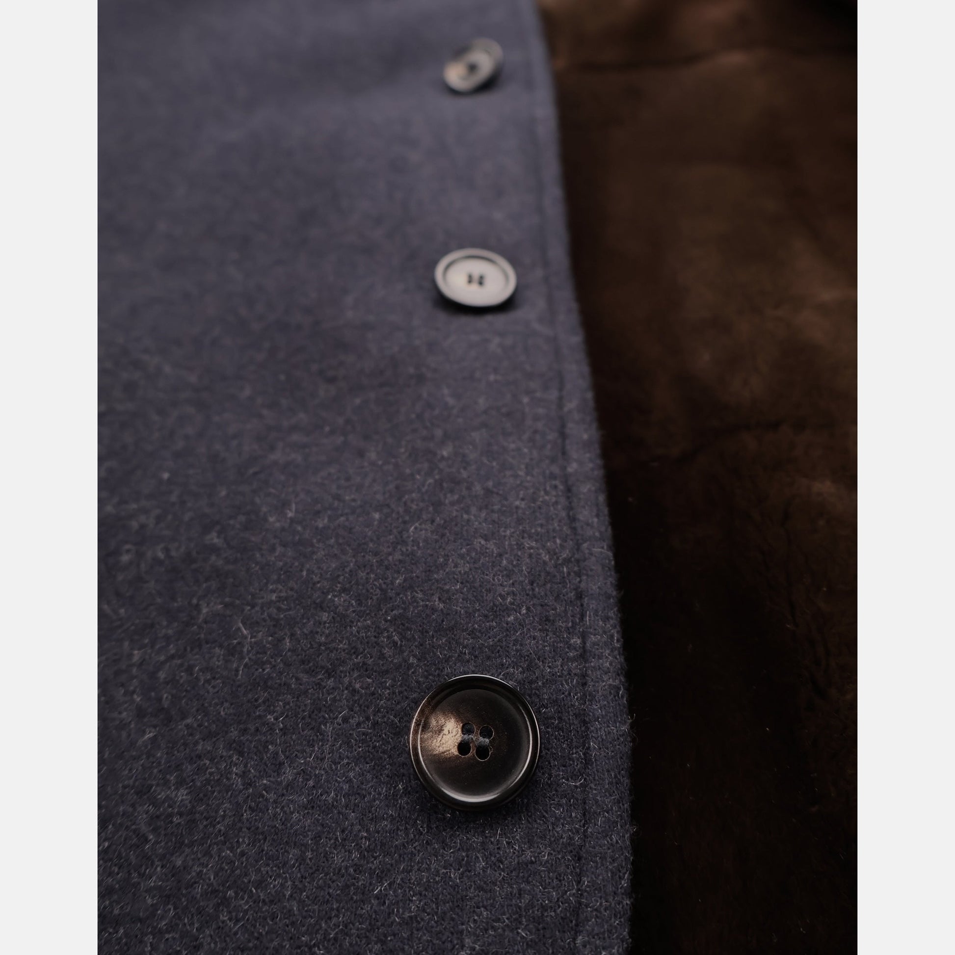 Loro Piana Cashmere Castorino Spagna Jacket Navy