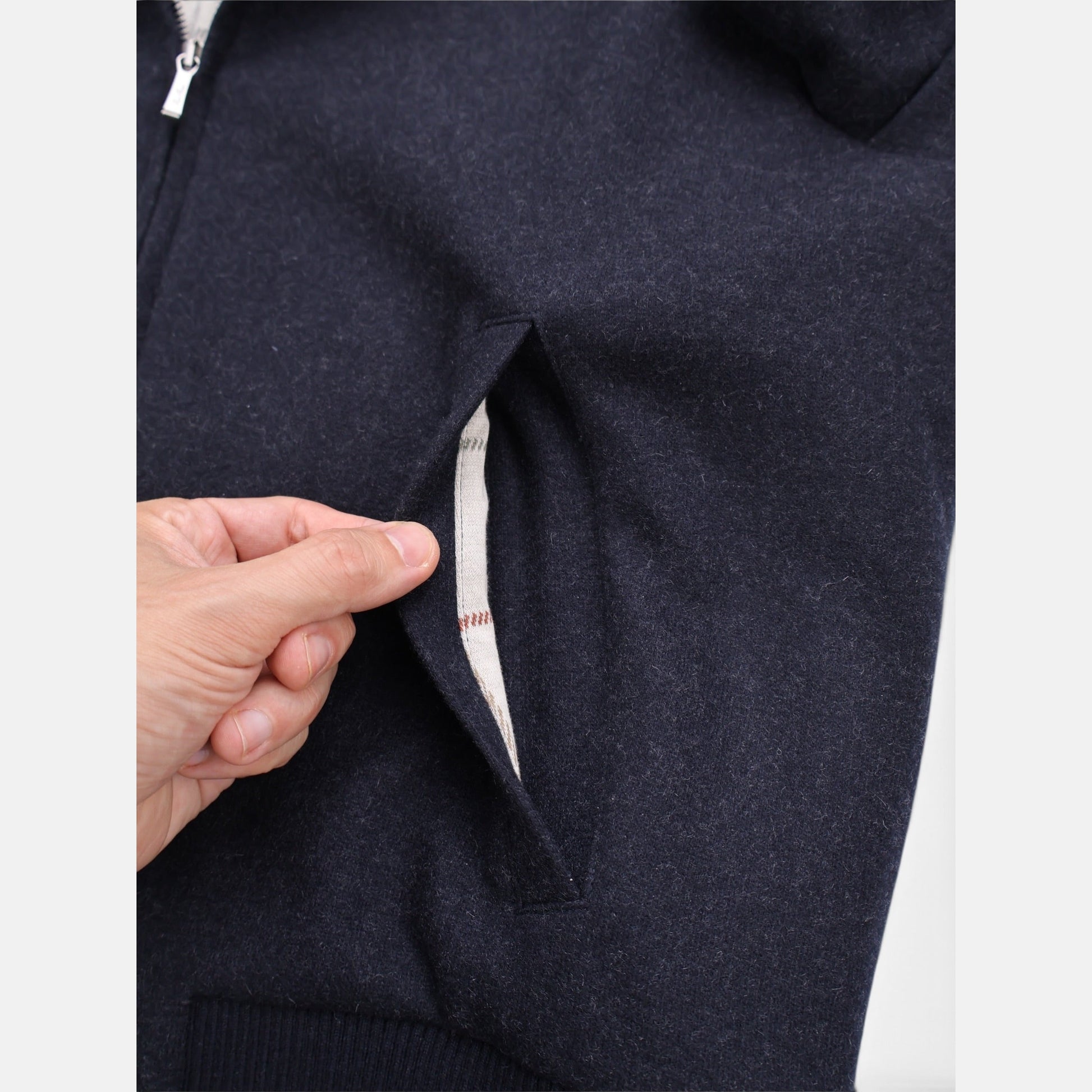Loro Piana Rio Bomber Navy