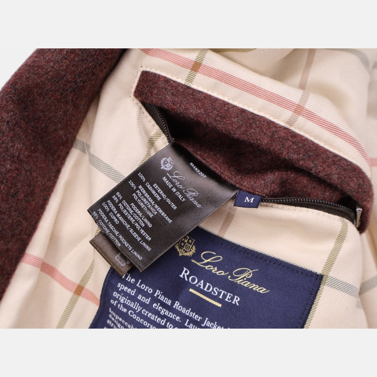 Loro Piana Cashmere Roadster Jacket Star Anise (S/M)