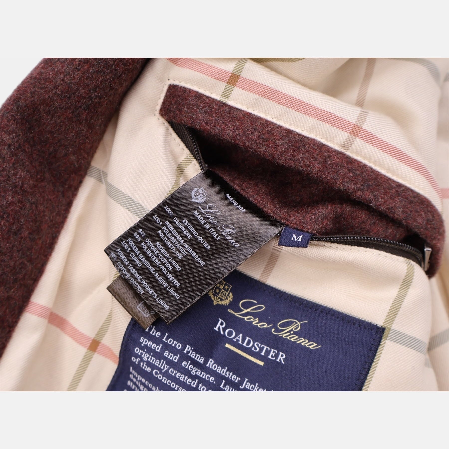 Loro Piana Cashmere Roadster Jacket Star Anise