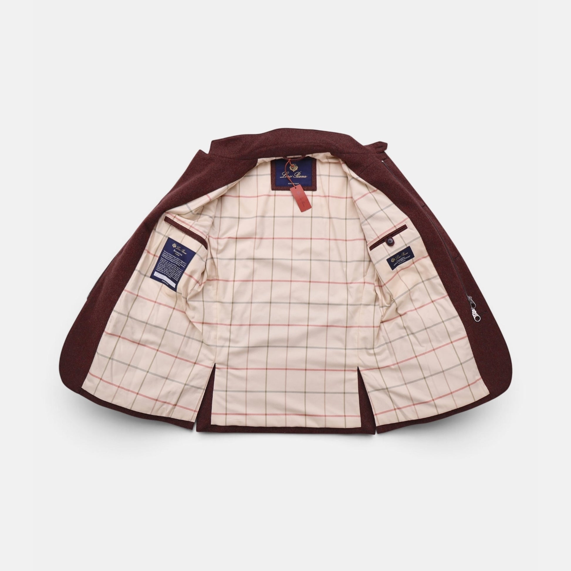 Loro Piana Cashmere Roadster Jacket Star Anise
