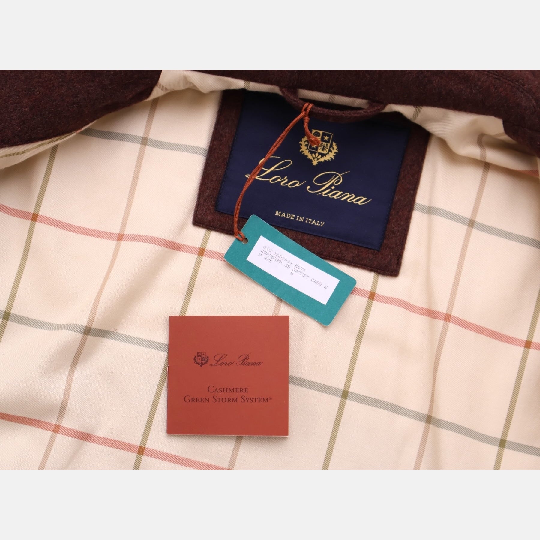 Loro Piana Cashmere Roadster Jacket Star Anise