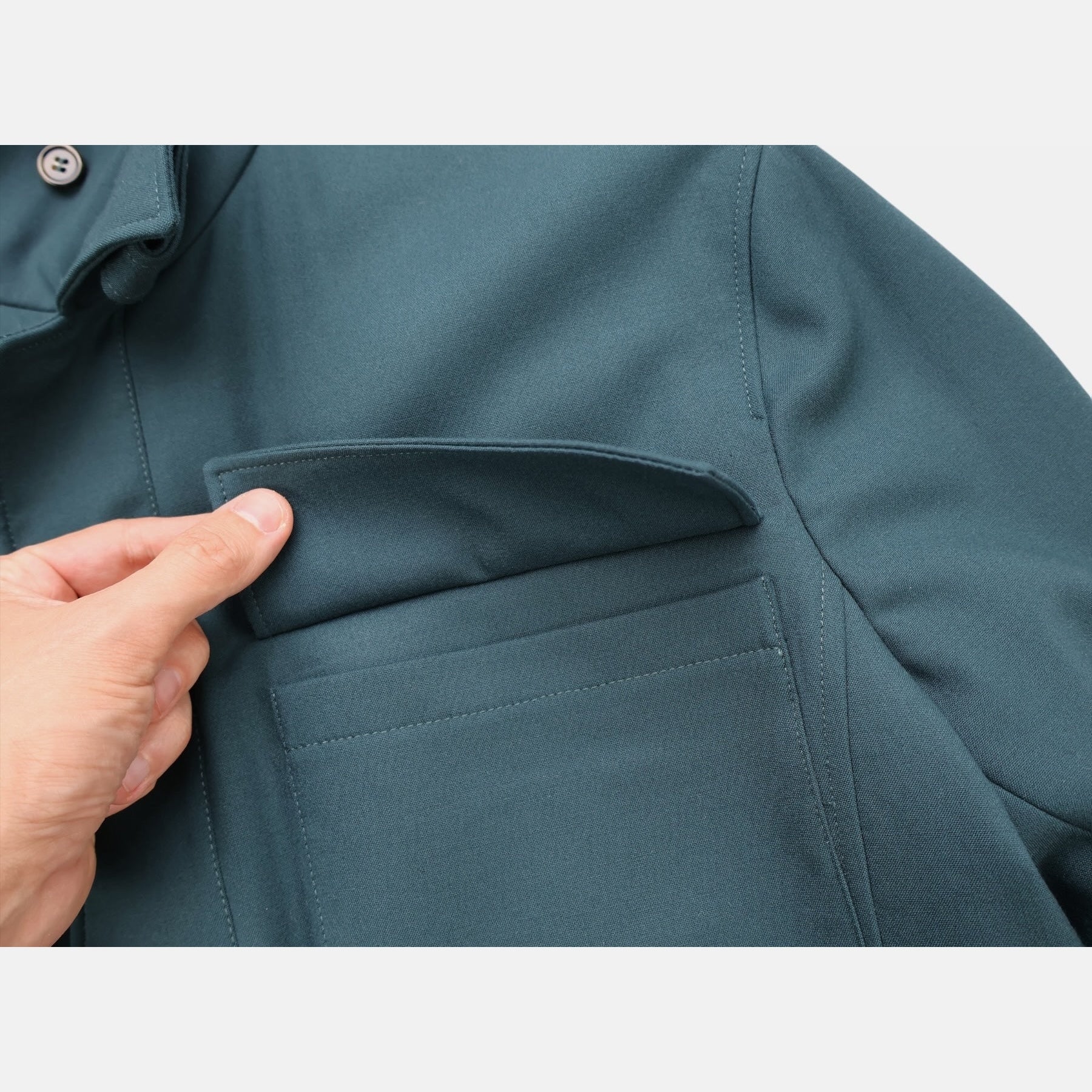Loro Piana Blackglama Mink Holburn Jacket Petrol