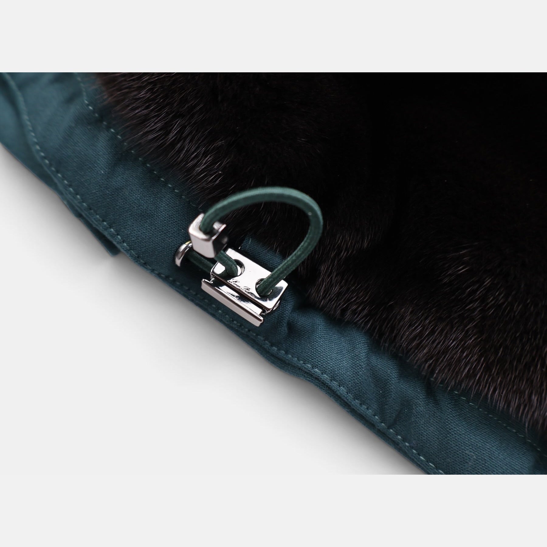 Loro Piana Blackglama Mink Holburn Jacket Petrol