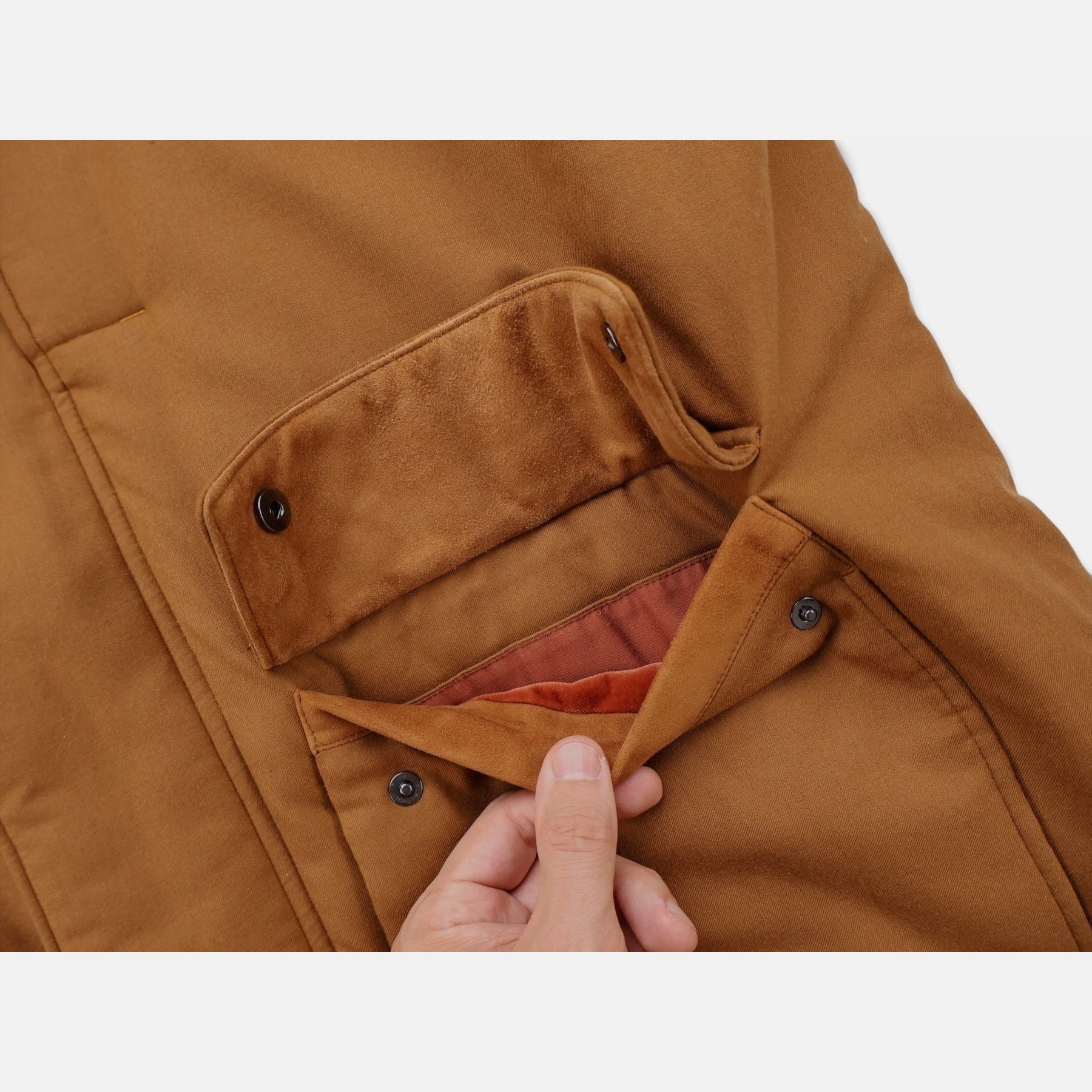 Loro Piana Gift of Kings Herlem Jacket Vicuna Brown