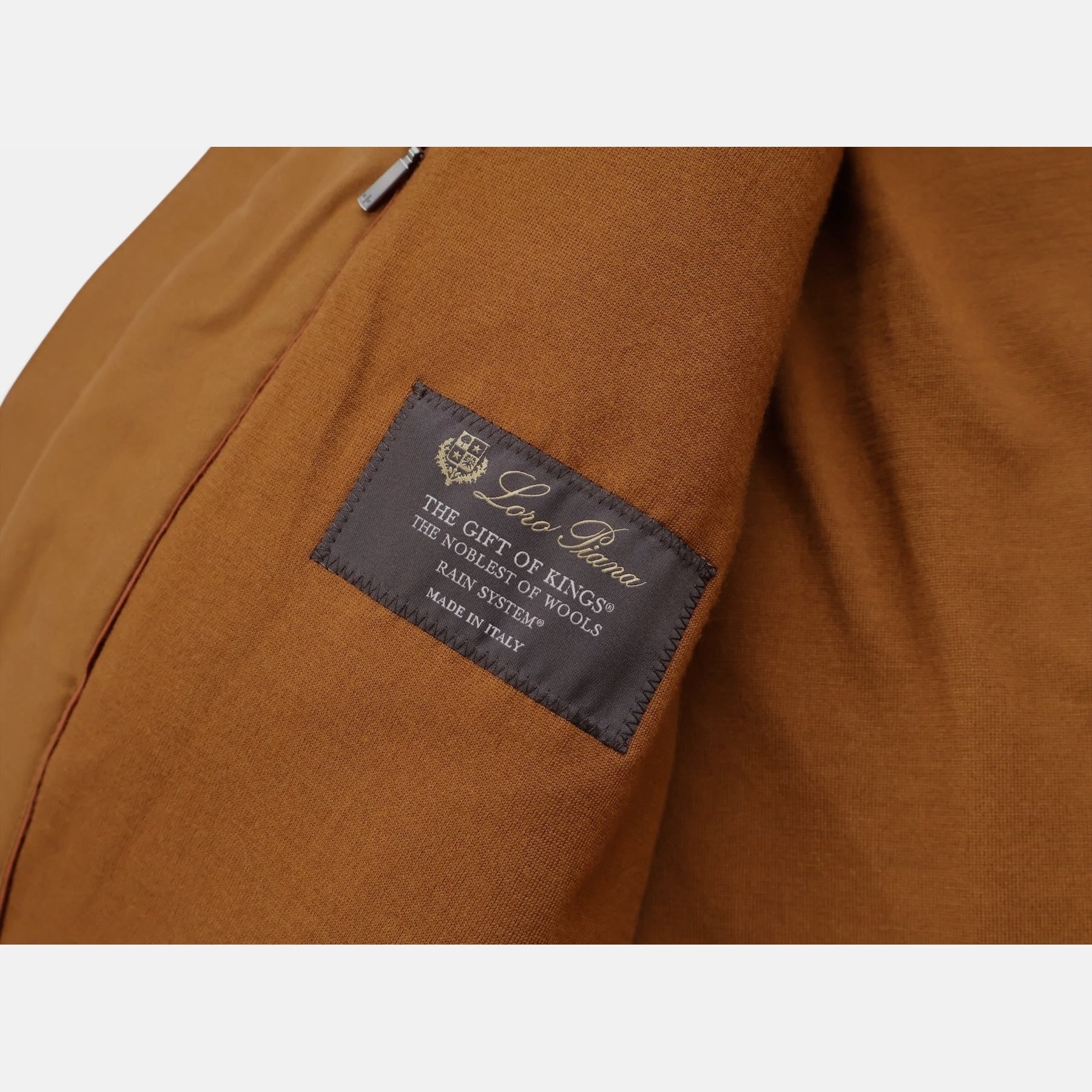 Loro Piana Gift of Kings Herlem Jacket Vicuna Brown
